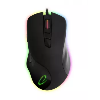 Esperanza EM132 Aquila laidinė optinė žaidimų pelė, 7200 DPI, 7 mygtukai, RGB, dešiniarankiams, USB