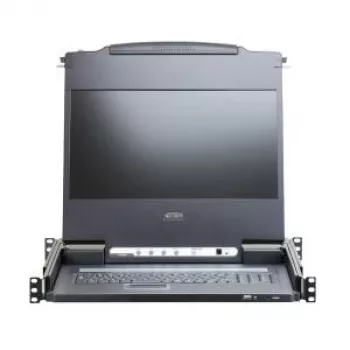 Aten CL6700MW konsolinė stotis 43,9 cm (17,3 inch) 1920 x 1080 pikseliai metalas juoda 1U