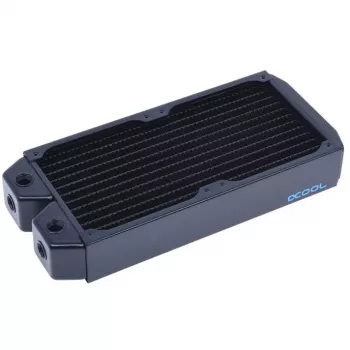 Alphacool NexXxoS XT45 Full Copper Radiator – 240 mm, juodas