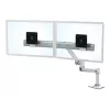 Stalinis laikiklis Ergotron LX Series Dual Direct Arm 63,5 cm (25 colių) Baltas
