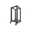 Atviras stovas LANBERG OR01-6822-B 22U, 600 mm x 800 mm, juodas, 600 kg