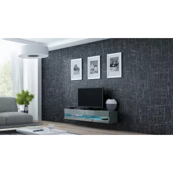 Cama TV stovas VIGO nauja 30/140/40 pilkas/pilkas blizgus