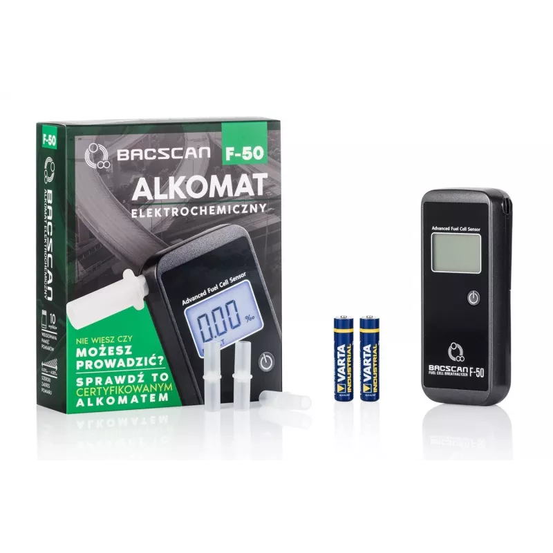 BACscan F-50 alkotesteris 0 - 4% juodas