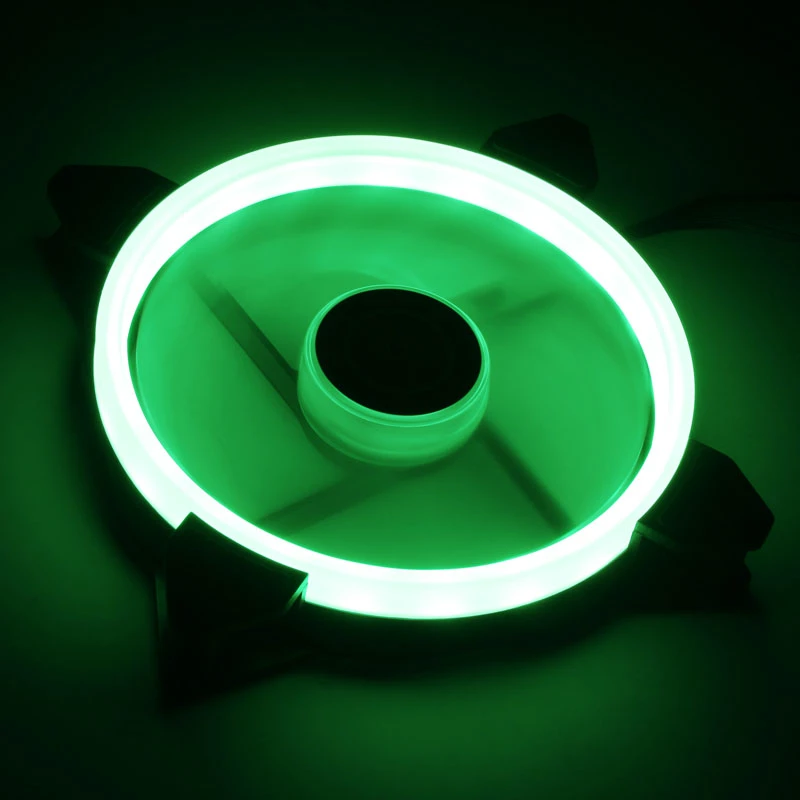 RAIJINTEK IRIS 14 Rainbow RGB LED ventiliatorius 140mm, 2 vnt. rinkinys su valdikliu