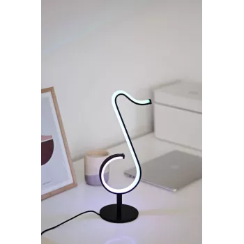 Activejet MELODY RGB LED muzikinė dekoratyvinė lempa su nuotolinio valdymo pulteliu ir programėle, Bluetooth