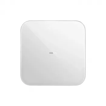Svarstyklės Xiaomi Smart Scale S200 – maks. 150 kg, tikslumas 50 g, 280×280×24,5 mm, balta