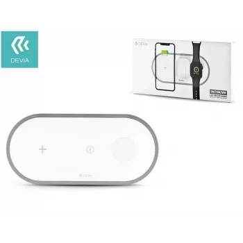 3-in-1 belaidis įkroviklis Devia V4 10W – išmaniesiems telefonams, Apple Watch, ausinėms