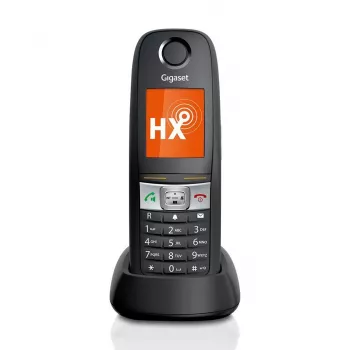 Gigaset E630HX belaidis DECT telefono ragelis su skambučio ID, juodos spalvos