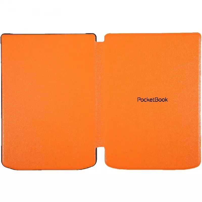 Dėklas „Folio“ 6 colių elektroninei knygai „PocketBook Shell“ – oranžinis, 112×160×12,5 mm, 0,0765 kg