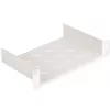Rack lentyna ROLINE 10 colių 1 U 150 mm pilka plieninė 255 mm