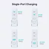 Unitek Desk Charger P1229ABK01-EU 100W stalinis įkroviklis su 2× USB-A ir 2× USB-C