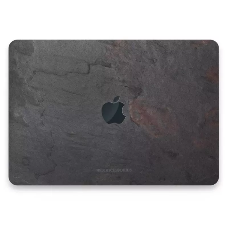 Woodcessories EcoSkin Stone Laptop Grey – natūralaus akmens danga nešiojamam kompiuteriui