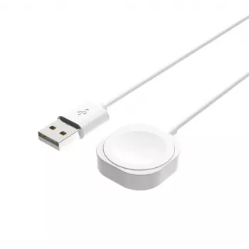 Įkrovimo laidas FIXED FIXDW-AW, USB-A į magnetinį įkroviklį, 1 m, Apple Watch