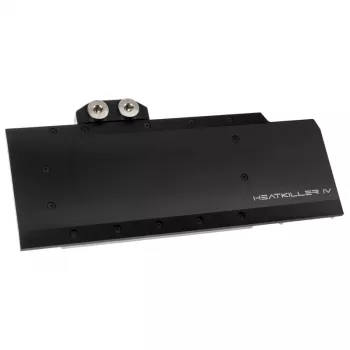 Vandens aušintuvas Heatkiller IV Radeon RX 5700 XT – Acetal viršus su nikeliuotu variniu pagrindu