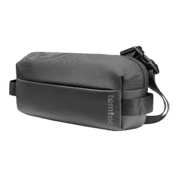 Tomtoc Explorer-T21 S — kompaktiška rankinė per petį, juoda