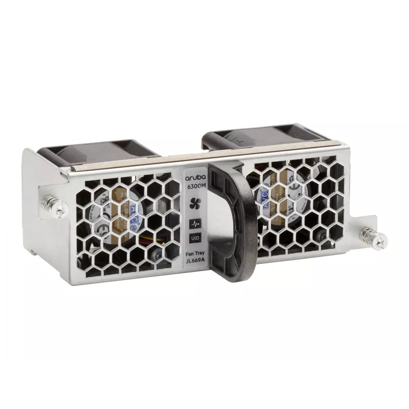 Ventiliatoriaus blokas HPE JL669B tinklo jungiklio komponentas 107 mm plotis 51 mm gylis 41 mm aukštis