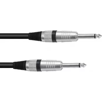 Garsiakalbio kabelis Omnitronic 3021169M, 2×1,5 mm² laidininkai, 1,5 m, juodas