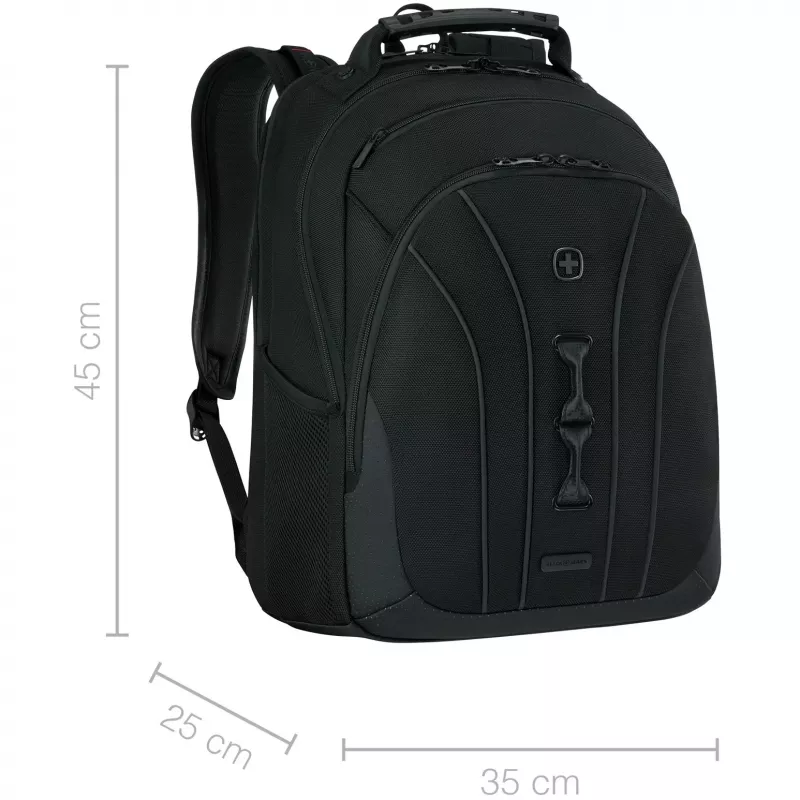 Wenger Legacy Black Series kuprinė 16 colių nešiojamam kompiuteriui (telpa iki 40,6 cm) 653629