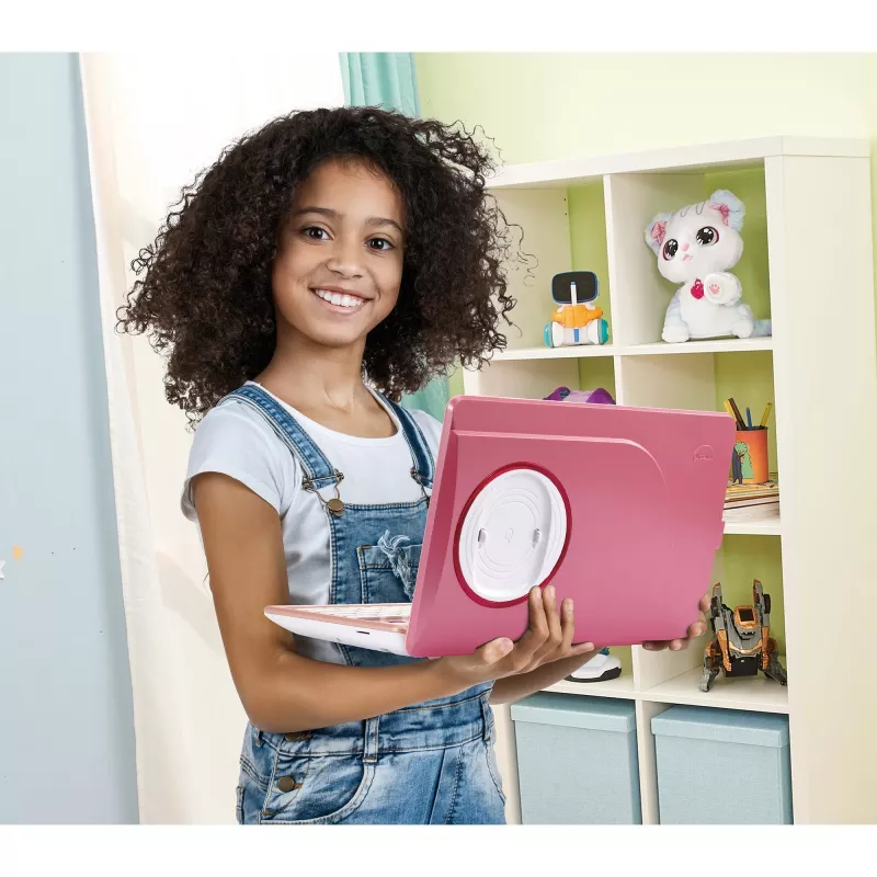VTech Genio mokomasis nešiojamas kompiuteris rožinis