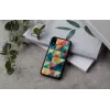 iKins apsauginis dėklas iPhone XR Mosaic Black – perlamutrinis