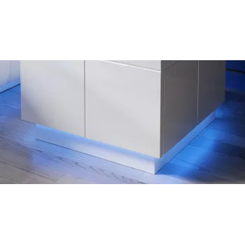 Nakties staliukas Cama REJA šviesiai mėlynas