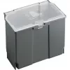 Laikymo dėžė Bosch SystemBox stačiakampė polipropileninė 176×105×133 mm Juoda/Pilka
