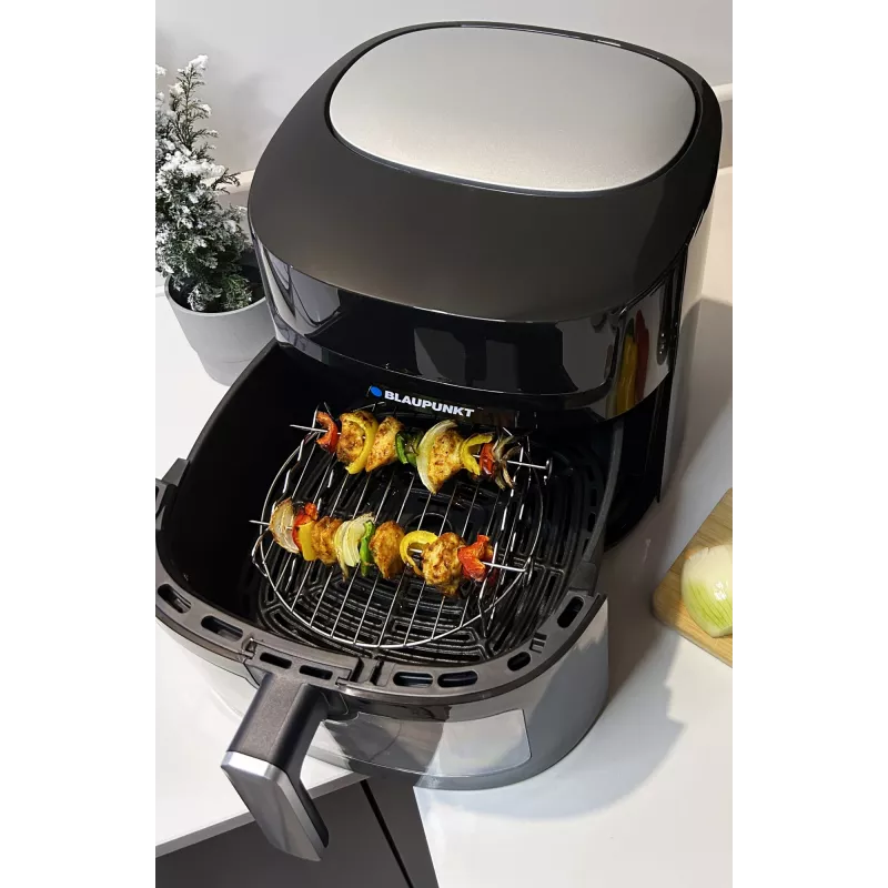 Kepimo krosnelė BLAUPUNKT AFD712 — 7.2 L talpa, 1800 W, liečiamasis valdymas, 40–200°C, 60 min laikmatis