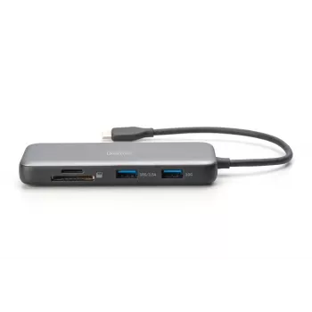 USB-C stotelė Digitus DA-70915 8 prievadų 100W Power Delivery