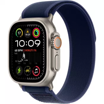 Apple Watch Ultra 2 Cell 49mm Natūralus Titano Mėlynas Loop S/M