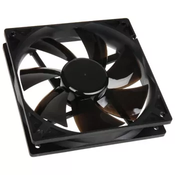 Ventiliatorius NoiseBlocker BlackSilentPro PL1 120 mm, 900 RPM, 11 dB, 68 m³/h, 4,5 V, juodas