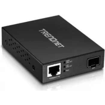 Trendnet TFC-PGSFP - 2000 Mbit/s - 10Base-T, 100Base-T - 100Base-LX, 100Base-SX, 1000Base-LX, 1000Base-SX - IEEE 802.3, 802.3ab, 802.3af, 802.3at, 802.3u, 802.3z