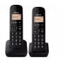 Belaidis telefonas Panasonic KX-TGB612 DECT Duo juodas