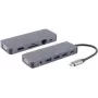 shiverpeaks ®-BASIC-S--USB-DOCK--USB-C multiport dokų stotelė, 11in1, HDMI, VGA, PD, Hub, SD, LAN, AUX (BS14-05028)