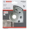 Deimantinis puodelinis šlifavimo ratas Bosch 2608601573 125 mm skersmens, 22,23 mm anga betonui
