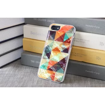 Apsauginis dėklas iKins Apple iPhone 8/7 — mozaikinis baltas