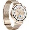 Išmanusis laikrodis HUAWEI WATCH GT5 41 mm – 1,32 colio AMOLED ekranas, 466×466, 323 mAh, nerūdijančio plieno korpusas, auksinė apyrankė