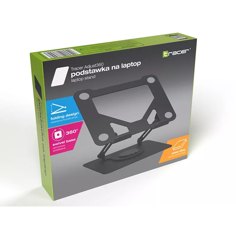 Tracer 47661 Adjust360 stovas nešiojamam kompiuteriui