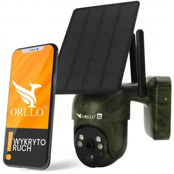 Orllo TZ1 MORO belaidė 4G LTE besisukanti IP kamera su saulės baterija