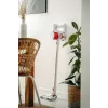 Belaidis dulkių siurblys Adler AD 7051 — 300 W, 22,2 V, 0,6 L, nerūdijančio plieno vamzdis, EPA F8, LED šviesa, baltas/raudonas