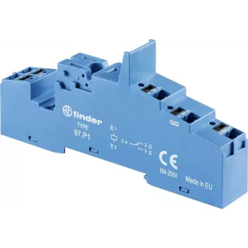 Finder Relės lizdas 1 vnt. 97.P1 Serija 46, Serija 99, Serija 86 46.61, 99.02, 86 (97.P1)