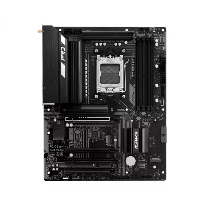 ASRock X870 Pro-A WiFi pagrindinė plokštė AMD X870 AM5 ATX