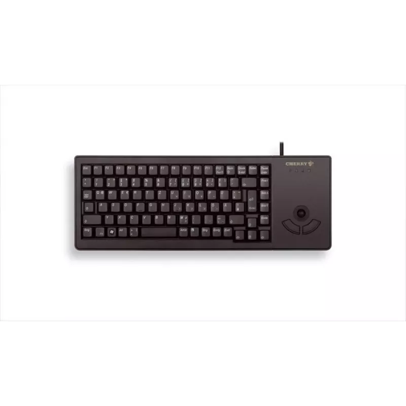 Cherry XS klaviatūra su rutuliniu valdikliu G84-5400LUMEU-2, USB, QWERTY, JAV anglų, juoda