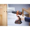 Belaidis smūginis gręžtuvas BLACK+DECKER BCKSB04