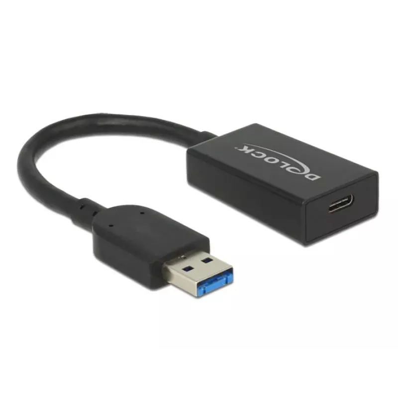 USB adapteris DeLOCK 65698 USB 3.2 Gen 2 0,15 m USB A USB C juodas