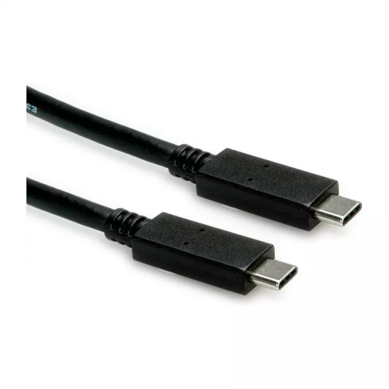 USB-C laidas ROLINE 11.02.9057 USB 3.2 Gen 2 1m juodas