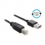 USB kabelis DeLOCK 0,5m USB2.0-A / USB2.0-B 83684