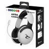 Subsonic Astra žaidimų ausinės balta/juoda SA5683-1