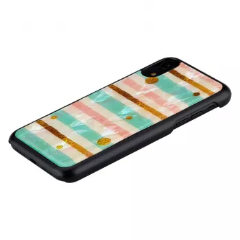 Dėklas iKins iPhone XR apsauginis mėtų juodos spalvos