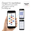 Sveikatos svarstyklės Salter 9192 BK3R Curve Bluetooth Smart Analyser