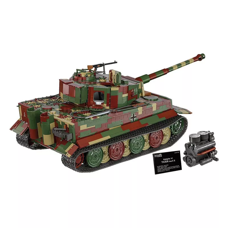 Konstruktorius Cobi PzKpfw VI Tiger Ausf. E - Executive Edition, 8000 dalių, plastikas, nuo 12 metų